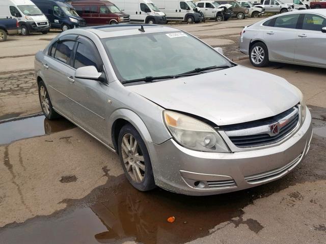 1G8ZS57N38F124850 - 2008 SATURN AURA XE SILVER photo 1