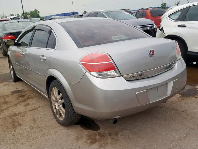 1G8ZS57N38F124850 - 2008 SATURN AURA XE SILVER photo 3