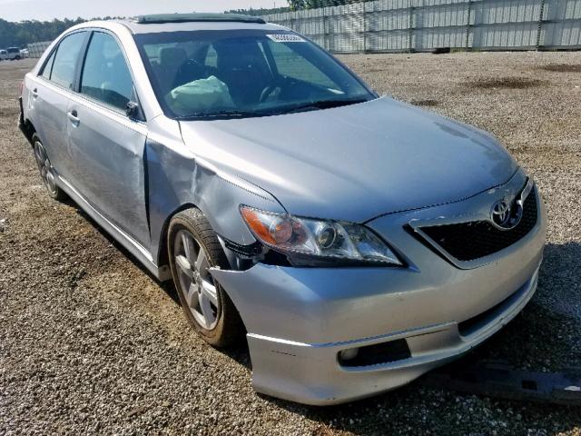 4T1BE46K67U614124 - 2007 TOYOTA CAMRY NEW SILVER photo 1