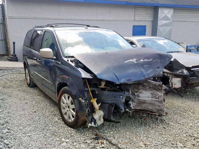 2A8HR54P18R679087 - 2008 CHRYSLER TOWN & COU BLUE photo 1