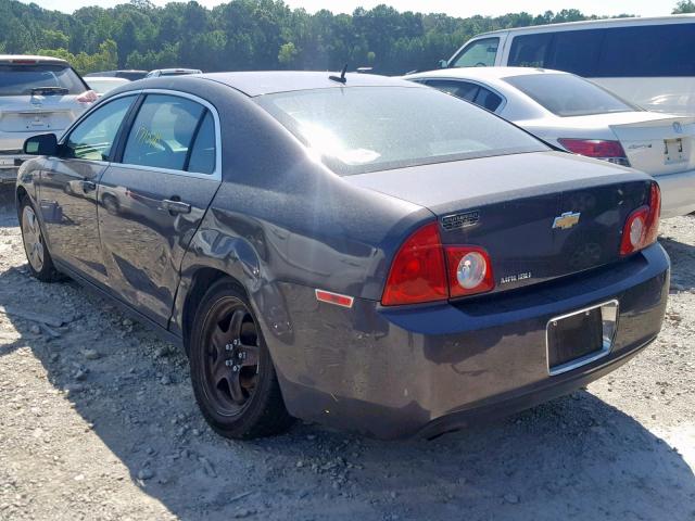 1G1ZB5EB7AF294450 - 2010 CHEVROLET MALIBU LS GRAY photo 3