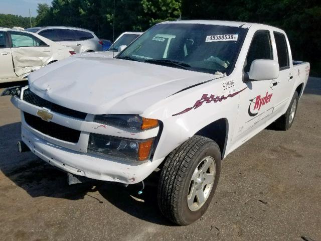 1GCDSCFE2C8169801 - 2012 CHEVROLET COLORADO L WHITE photo 2