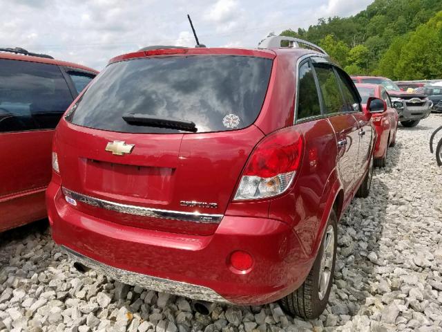 3GNFL4E53CS627910 - 2012 CHEVROLET CAPTIVA SP RED photo 4