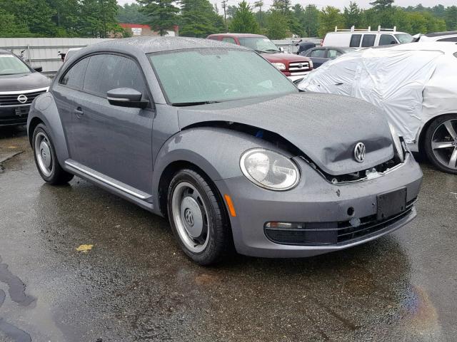 3VWHX7AT3DM619398 - 2013 VOLKSWAGEN BEETLE GRAY photo 1