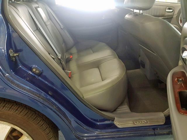 KNAGD128645283988 - 2004 KIA OPTIMA BLUE photo 6