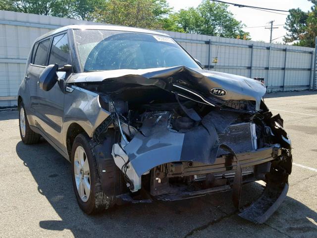 KNDJN2A28K7681195 - 2019 KIA SOUL GRAY photo 1