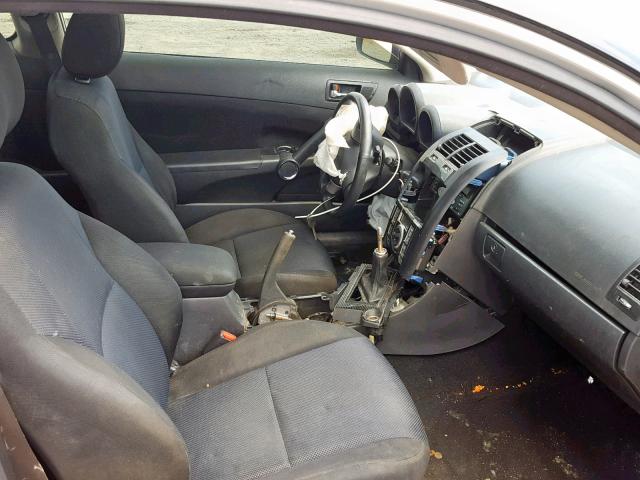 JTKDE177370180878 - 2007 TOYOTA SCION TC ვერცხლისფერი ფოტო 5