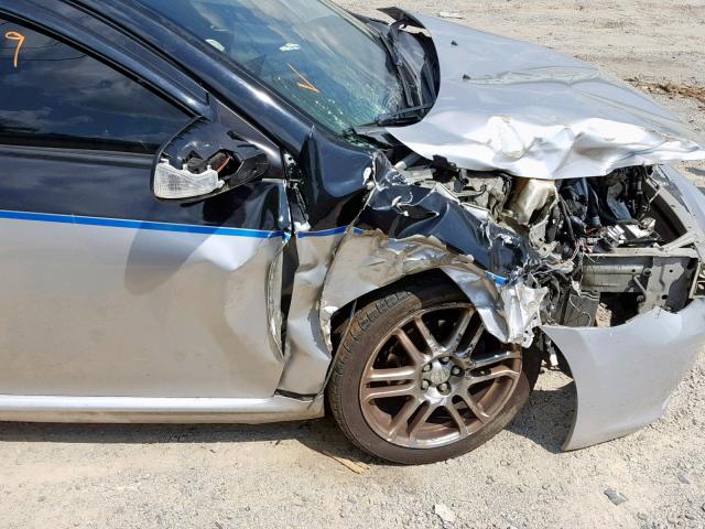 JTKDE177370180878 - 2007 TOYOTA SCION TC ვერცხლისფერი ფოტო 9