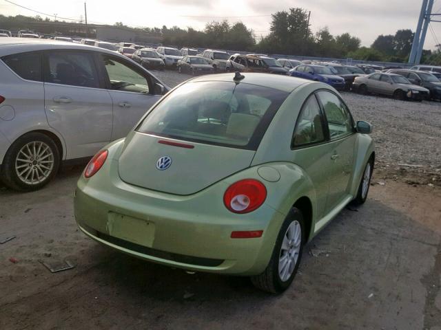3VWRG31C99M511971 - 2009 VOLKSWAGEN NEW BEETLE Grün Foto 4