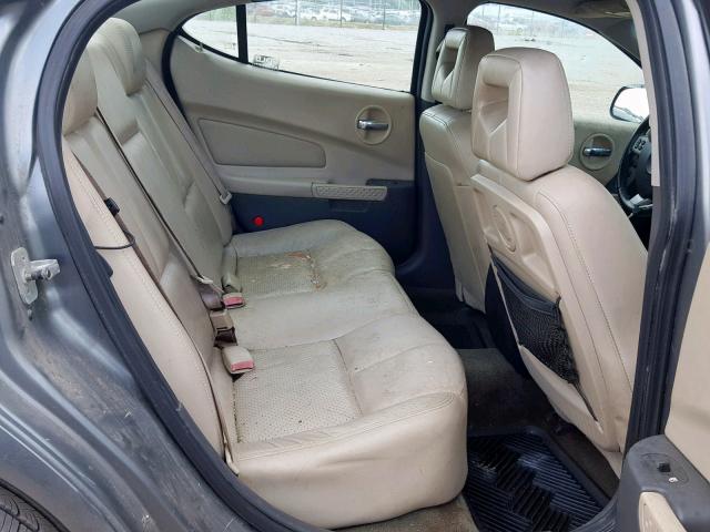 2G2WS522641269330 - 2004 PONTIAC GRAND PRIX BLUE photo 6