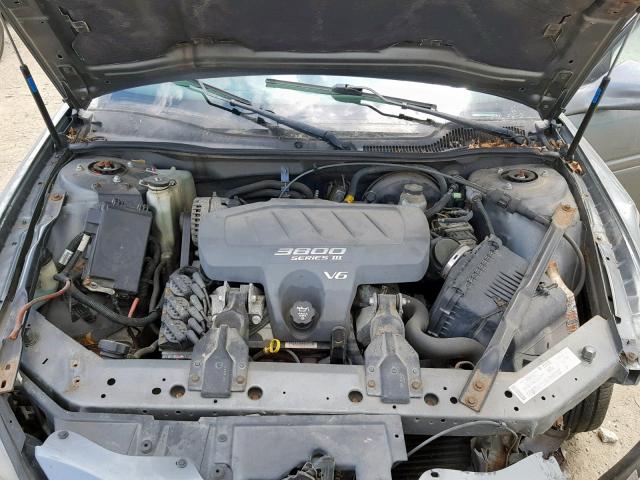 2G2WS522641269330 - 2004 PONTIAC GRAND PRIX BLUE photo 7