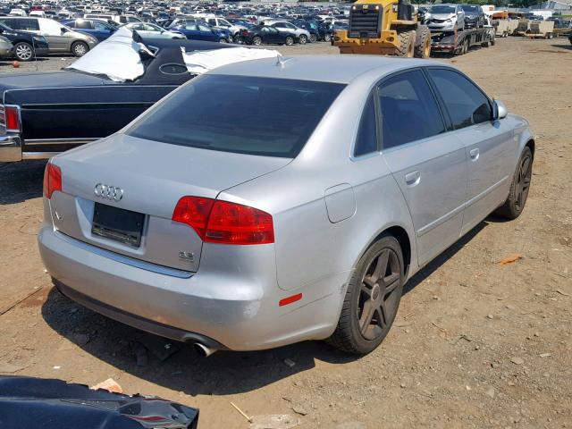 WAUDG68E15A521999 - 2005 AUDI A4 3.2 QUA SILVER photo 4