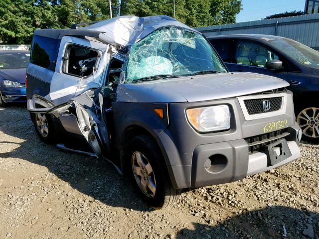 5J6YH18513L000474 - 2003 HONDA ELEMENT EX SILVER photo 1