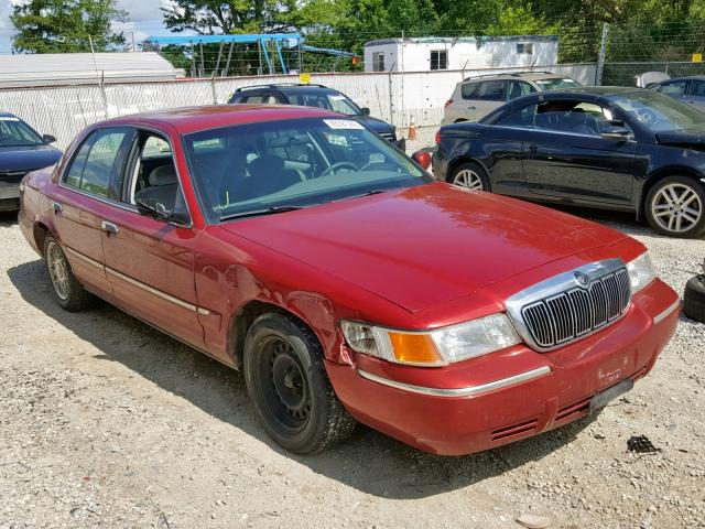 2MEFM74W41X652210 - 2001 MERCURY GRAND MARQ RED photo 1