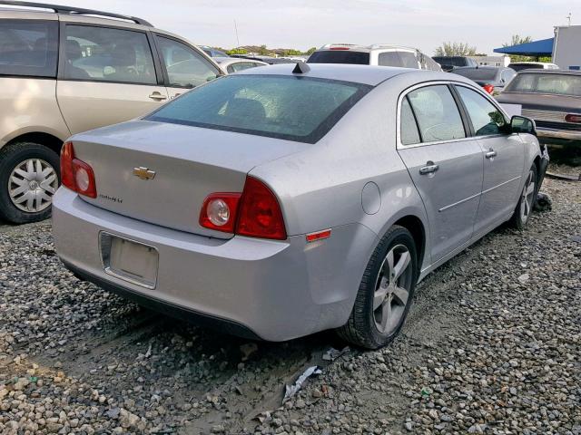1G1ZC5E03CF162784 - 2012 CHEVROLET MALIBU 1LT 银色 照片 4