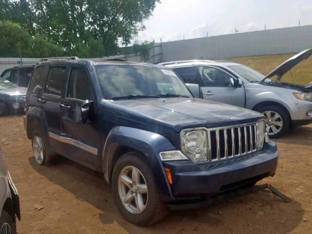 1J8GN58K98W288458 - 2008 JEEP LIBERTY LI BLUE photo 1