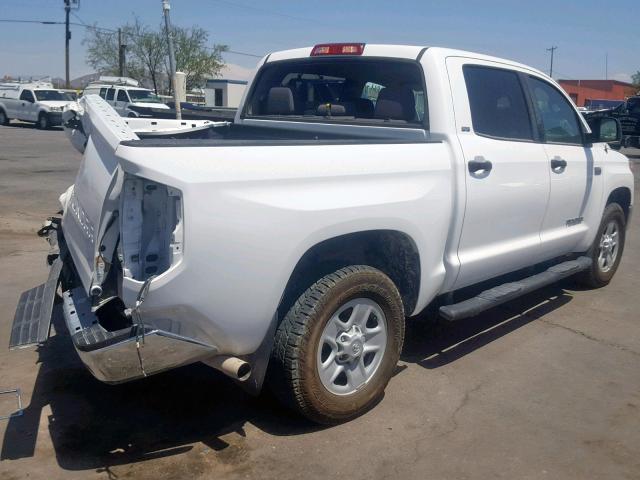 5TFDW5F12JX764034 - 2018 TOYOTA TUNDRA CRE WHITE photo 4