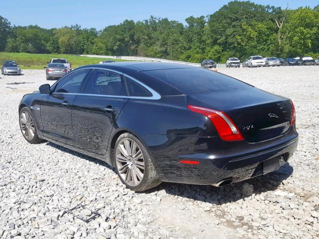 SAJWA2GE9BMV20618 - 2011 JAGUAR XJL SUPERC BLACK photo 3