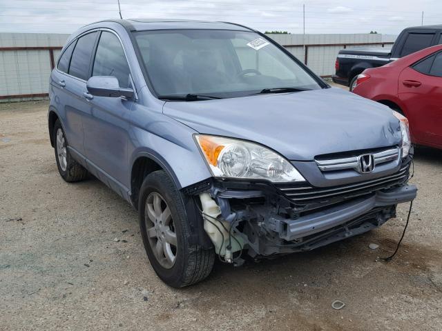 JHLRE38767C059755 - 2007 HONDA CR-V EXL BLUE photo 1