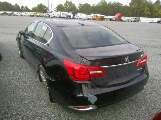 JH4KC1F9XEC004167 - 2014 ACURA RLX ADVANC შავი ფოტო 3