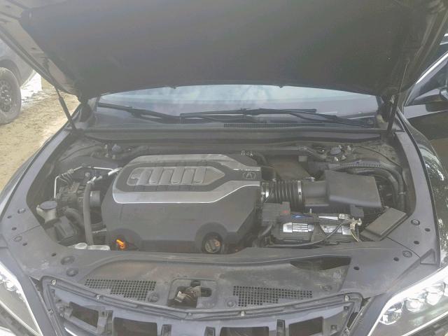 JH4KC1F9XEC004167 - 2014 ACURA RLX ADVANC შავი ფოტო 7