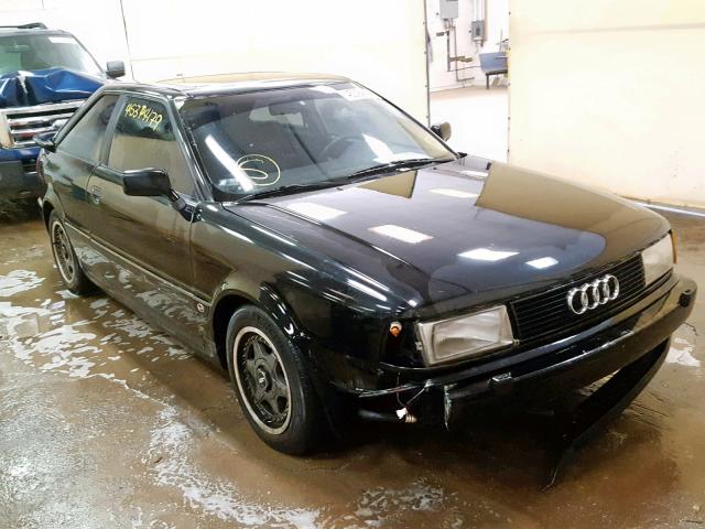 WAUGE58B2LA013184 - 1990 AUDI COUPE QUAT BLACK photo 1