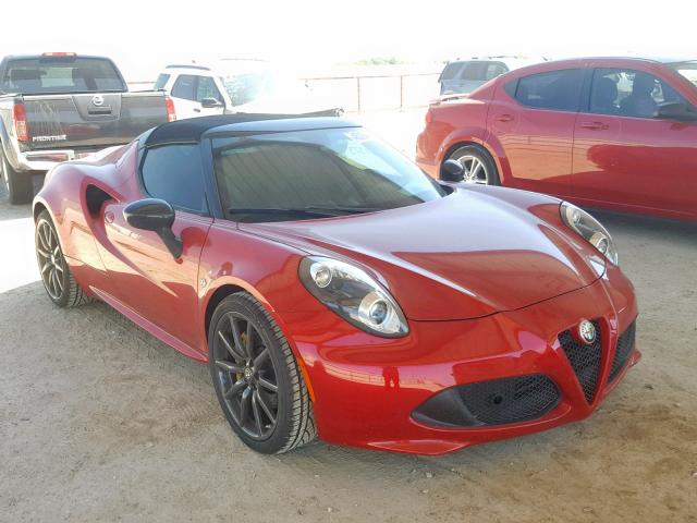 ZARBAAB46GM182503 - 2016 ALFA ROMEO 4C SPIDER RED photo 1