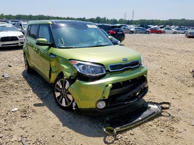 KNDJX3A54E7708651 - 2014 KIA SOUL ! Yaşıl foto 1
