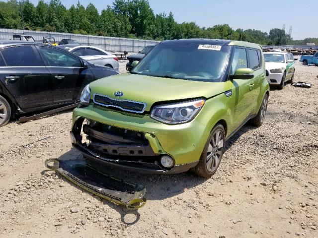 KNDJX3A54E7708651 - 2014 KIA SOUL ! Yaşıl foto 2
