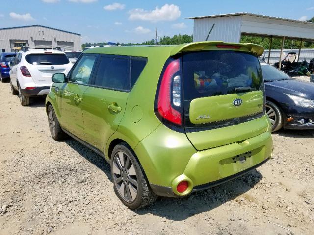 KNDJX3A54E7708651 - 2014 KIA SOUL ! Yaşıl foto 3