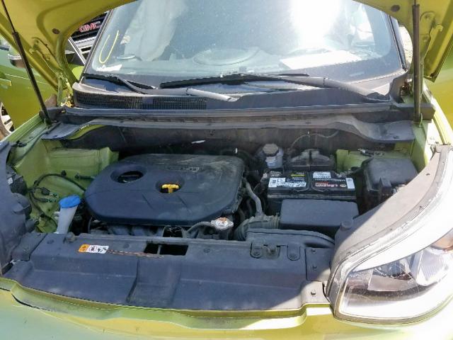 KNDJX3A54E7708651 - 2014 KIA SOUL ! Yaşıl foto 7