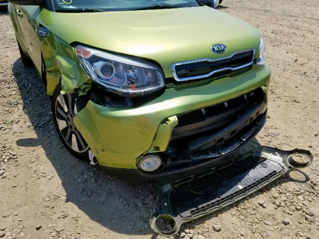 KNDJX3A54E7708651 - 2014 KIA SOUL ! Yaşıl foto 9