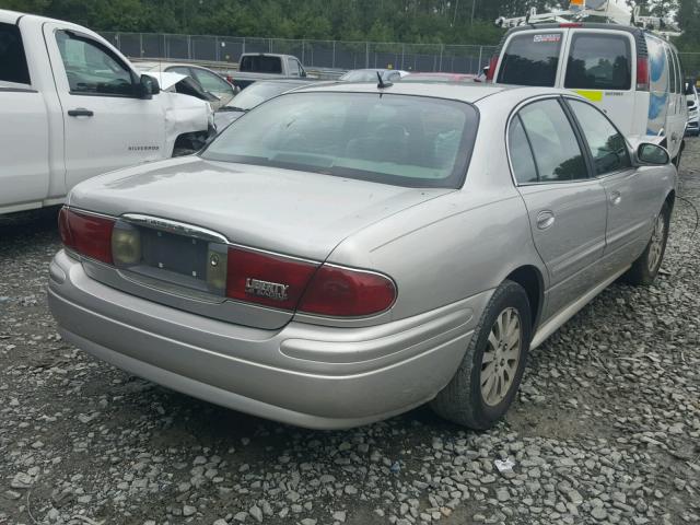 1G4HP54KX5U280299 - 2005 BUICK LESABRE CU SILVER photo 4