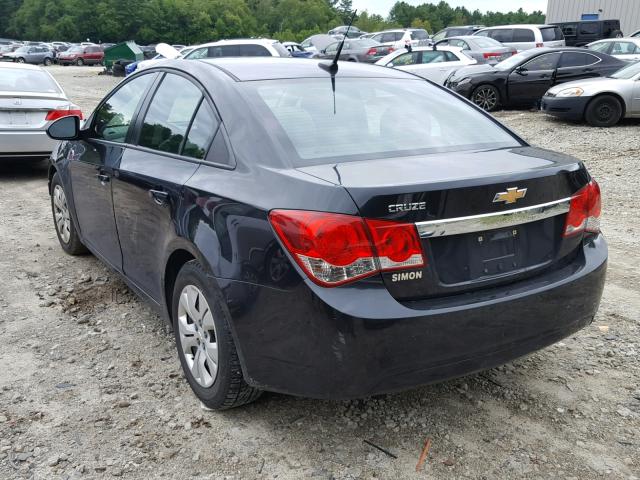 1G1PA5SG6E7134280 - 2014 CHEVROLET CRUZE LS CHARCOAL photo 3