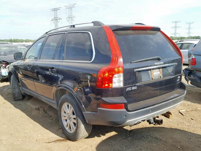 YV4CZ852871379648 - 2007 VOLVO XC90 V8 BLACK photo 3