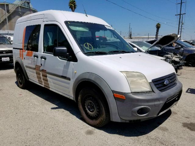 NM0LS6AN0AT028365 - 2010 FORD TRANSIT CO WHITE photo 1