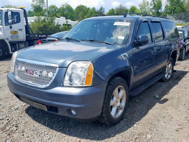 1GKFK16378J122053 - 2008 GMC YUKON XL K GRAY photo 2