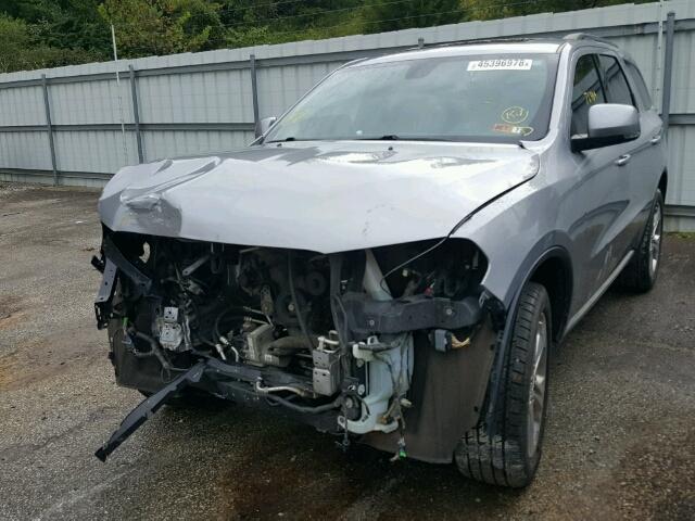 1C4RDJDG2EC468634 - 2014 DODGE DURANGO LI SILVER photo 2