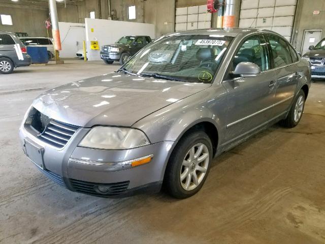 WVWPD63B74P240310 - 2004 VOLKSWAGEN PASSAT GLS GRAY photo 2