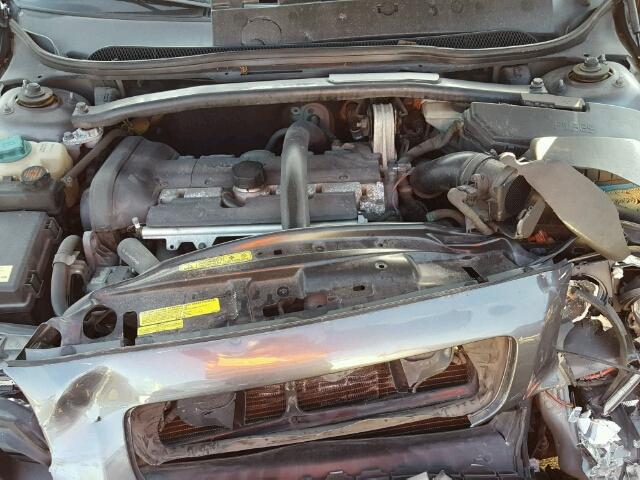 YV1RS59V642336141 - 2004 VOLVO S60 2.5T GRAY photo 7