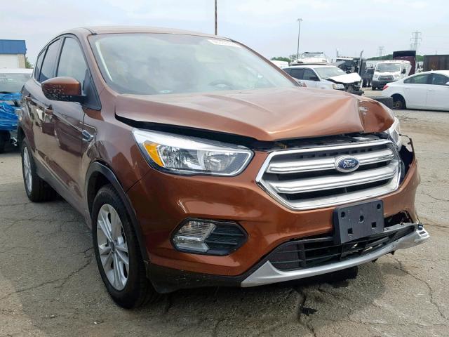 1FMCU0GD4HUD07276 - 2017 FORD ESCAPE SE BROWN photo 1