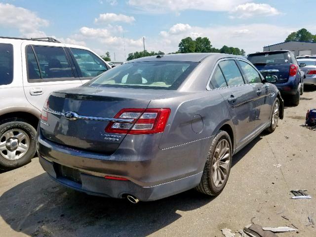 1FAHP2F84DG118966 - 2013 FORD TAURUS LIM GRAY photo 4