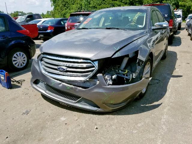 1FAHP2F84DG118966 - 2013 FORD TAURUS LIM GRAY photo 9