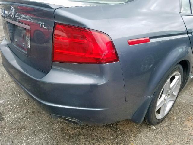 19UUA66266A032580 - 2006 ACURA 3.2TL GRAY photo 10