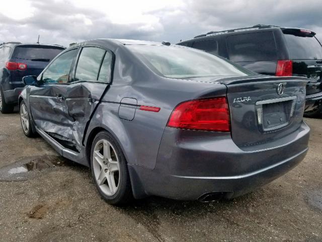 19UUA66266A032580 - 2006 ACURA 3.2TL GRAY photo 3