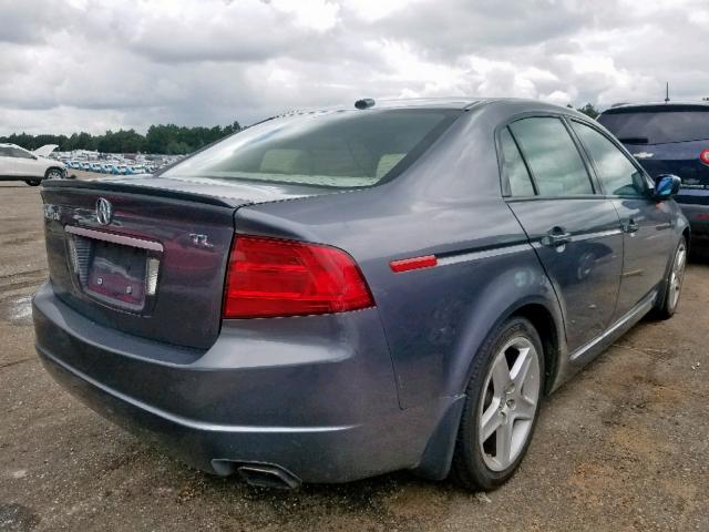 19UUA66266A032580 - 2006 ACURA 3.2TL GRAY photo 4