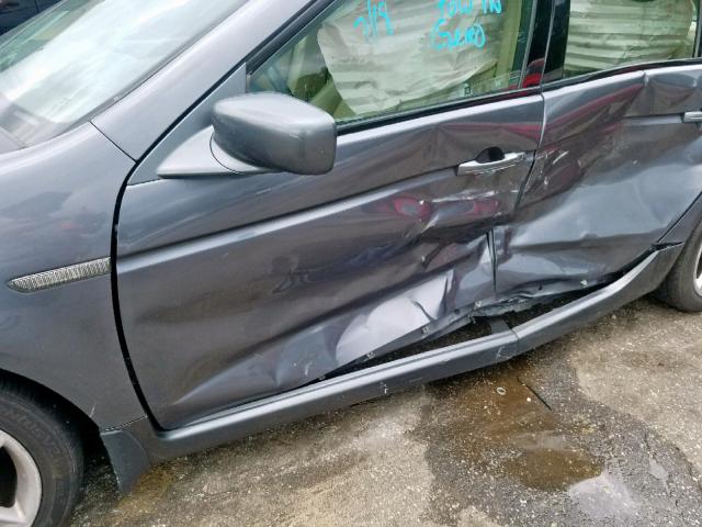 19UUA66266A032580 - 2006 ACURA 3.2TL GRAY photo 9