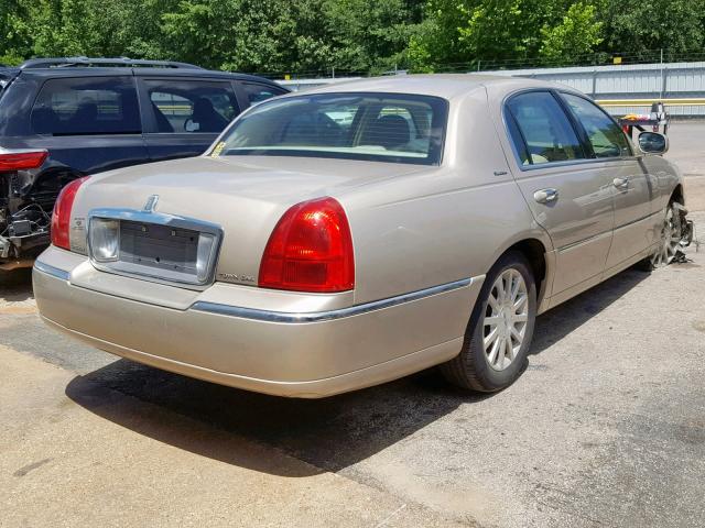 1LNHM81V86Y650006 - 2006 LINCOLN TOWN CAR S GOLD photo 4