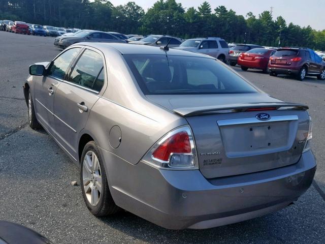 3FAHP08Z89R137997 - 2009 FORD FUSION SEL GRAY photo 3