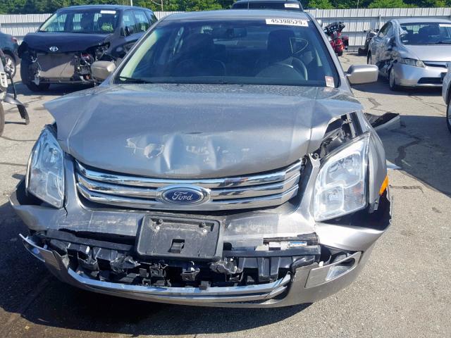 3FAHP08Z89R137997 - 2009 FORD FUSION SEL GRAY photo 9